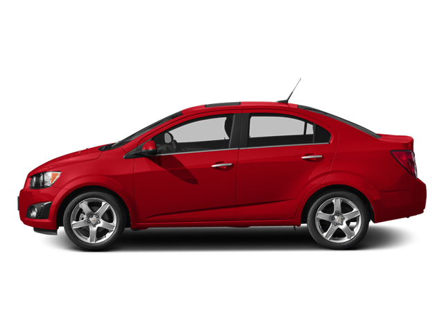 2014 Chevrolet Sonic — rear three-quarter view