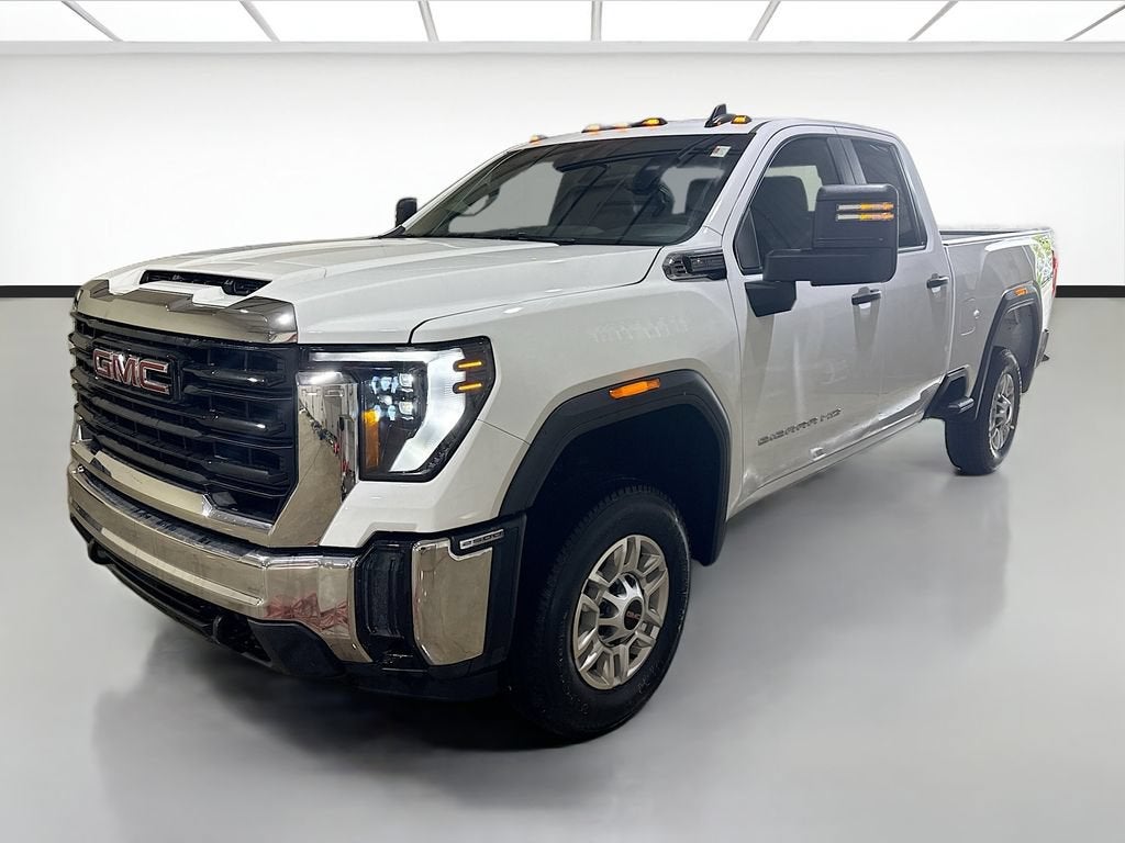 2026 GMC Sierra 2500 HD Pro in Summit White — front three-quarter view