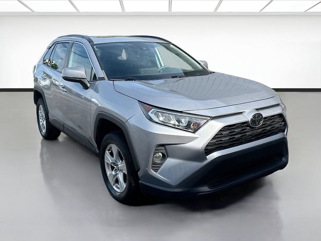 2019 Toyota RAV4 — rear three-quarter view