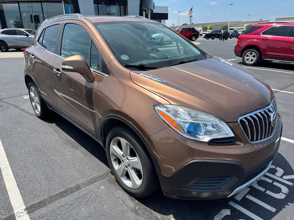 2016 Buick Encore — rear three-quarter view