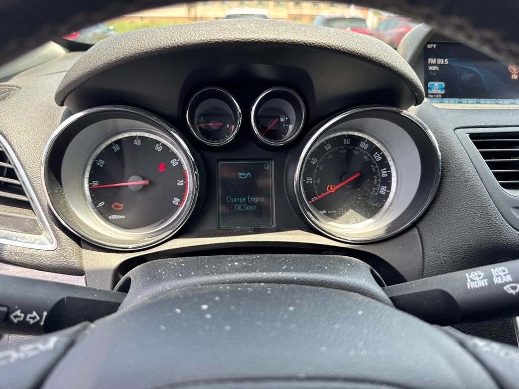 2016 Buick Encore — interior view