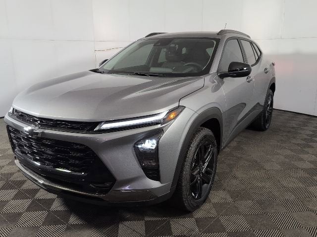 2026 Chevrolet Trax ACTIV in Sterling Gray Metallic — front three-quarter view