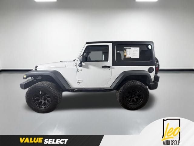 2013 Jeep Wrangler — side profile view