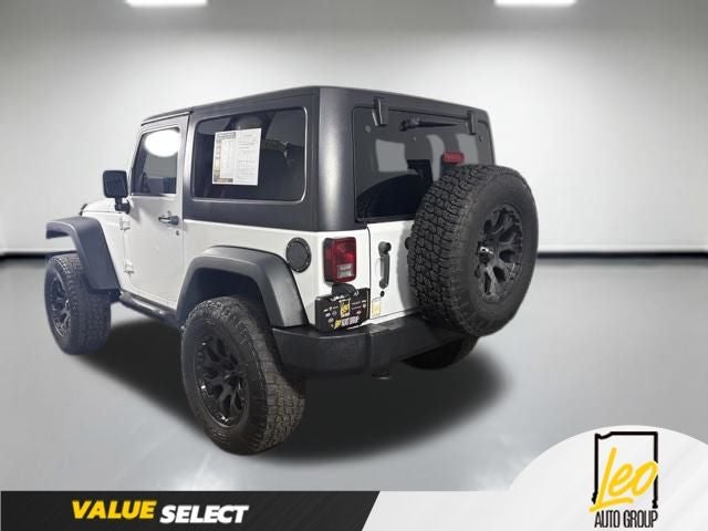 2013 Jeep Wrangler — interior view