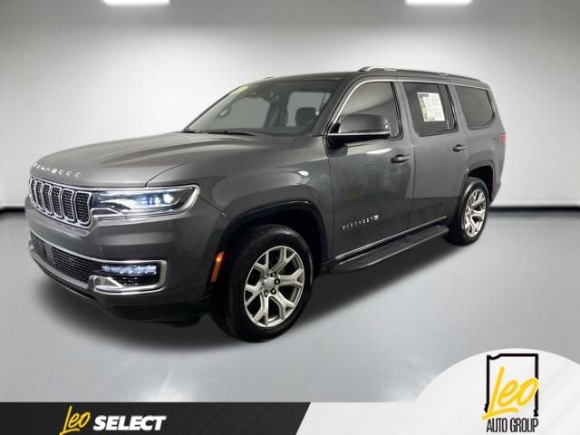 2022 Jeep Wagoneer Series I 4x4 in Baltic Gray Metallic Clearcoat — front three-quarter view