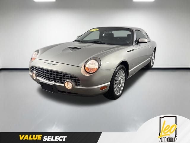 2004 Ford Thunderbird Base in Silver — front three-quarter view