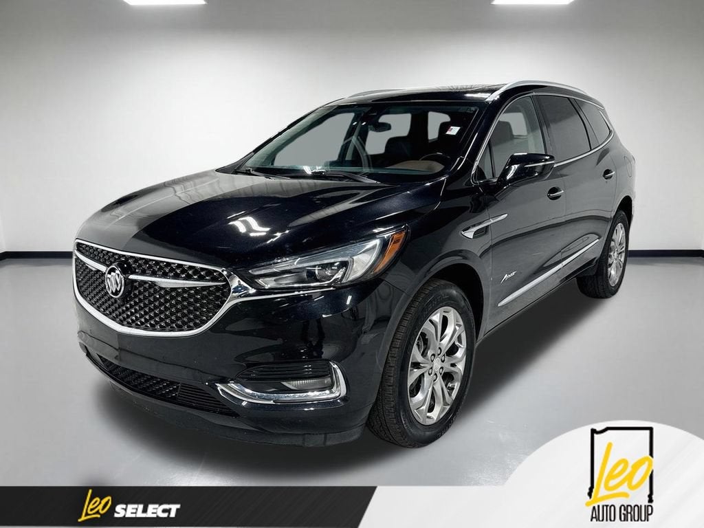 2021 Buick Enclave Avenir in Ebony Twilight Metallic — front three-quarter view