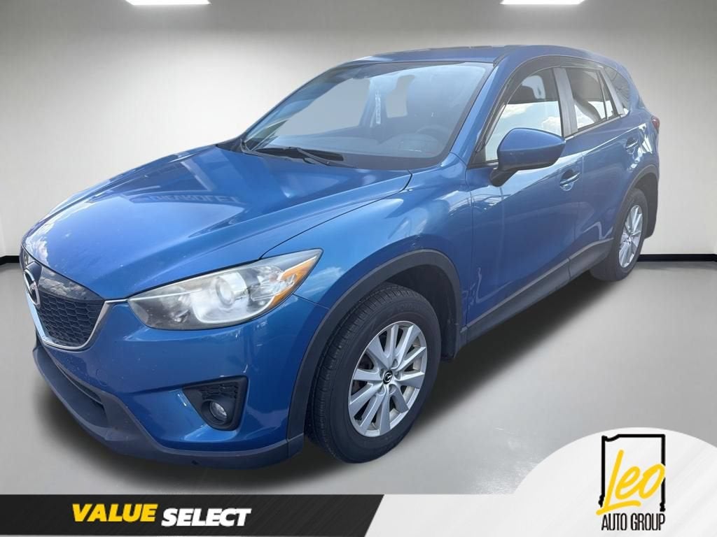 2013 Mazda Mazda CX-5 Touring in Blue — front three-quarter view