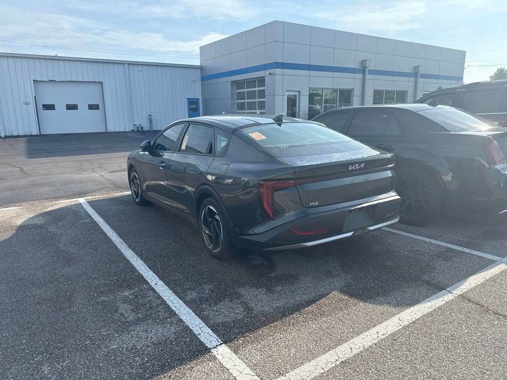 2025 Kia K4 — rear three-quarter view