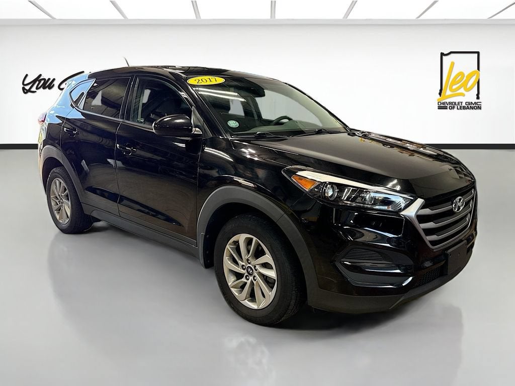 2017 Hyundai Tucson — rear three-quarter view